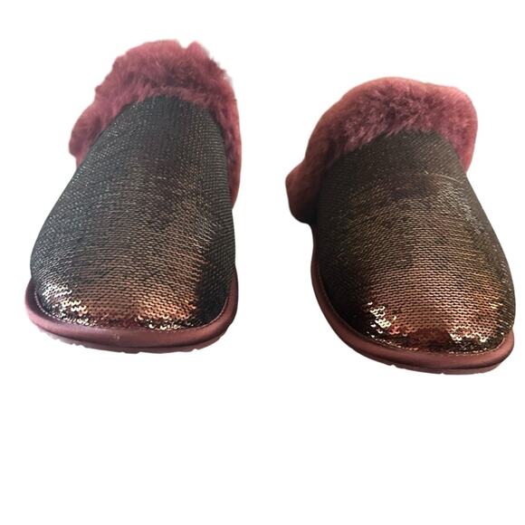 UGG Scuffette II Mirror Ball Slipper Wild Grape NEW Size 5 EU 36 - Picture 3 of 9
